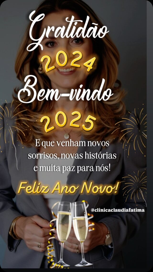 Agradeço por mais um ano de trabalho, pela confiança depositada em minha equipe, pela parceria das minhas colaboradoras, e a Deus que continua me abençoando para que eu tenha saúde e perseverança para cumprir o meu trabalho com excelência. Que 2025 venha com muitos sorrisos, alegrias e novas oportunidades! 🥂✨🌟#gratidao #odontopediatria #ortodontiainfantil #invisaligndoctor #saudebucalvemdeberço  #odontopediatraemicarai #vem2025