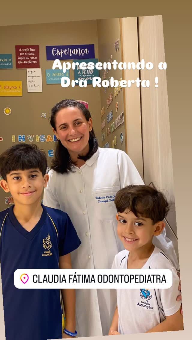 Oi Pessoal! Vou tirar uns dias de descanso, mas a clinica não vai parar! Minhas queridas colaboradoras Kataryne e Juliana, e minha mais nova parceira de atendimentos a Dra Roberta Jorge,  também especialista em Odontopediatria, estarão à disposição para qualquer urgência ou atendimento clinico de rotina. São profissionais que confio, e tenho certeza que também vão gostar! Agora posso me ausentar com mais tranquilidade, sabendo que minha clinica estará em boas mãos! Retorno dia 4/2/25. 😊😊